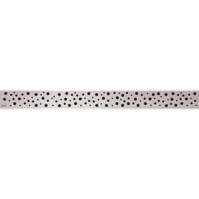 Решетка ALCAPLAST BUBLE-1450L для водоотводящих желобов (APZ1, APZ4, APZ12) дизайн BUBLE